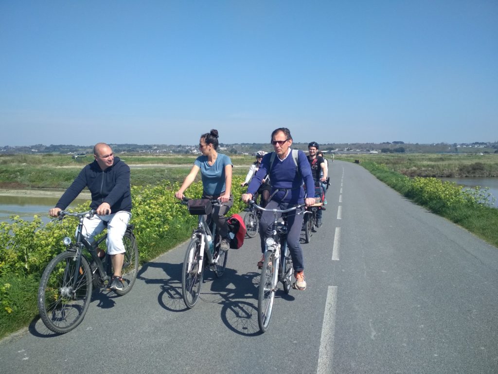 balade dans les marais salants