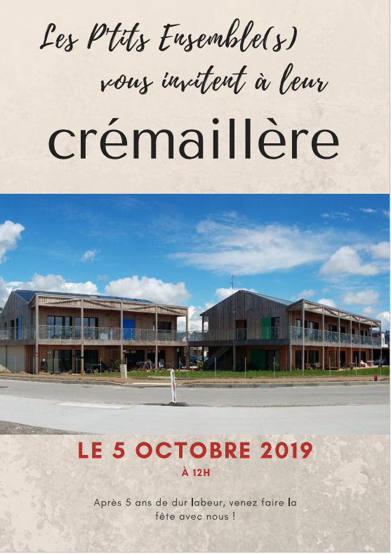 carton d'invitation à la crémaillère